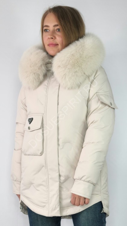 Женская зимняя куртка с мехом DOSUESPIRIT №4028